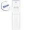 D25 White Mains Connected Drain Free Water Cooler Hot/Cold With Triple Filter 
